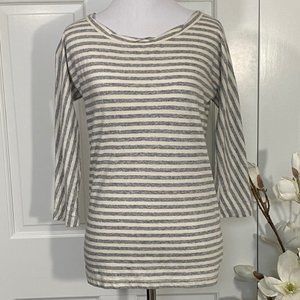 J Crew 3/4 Sleeve Tee